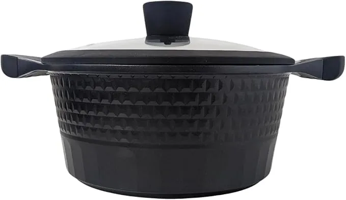 D&W Nonstick 4.5QT Casserole Pot with Lid