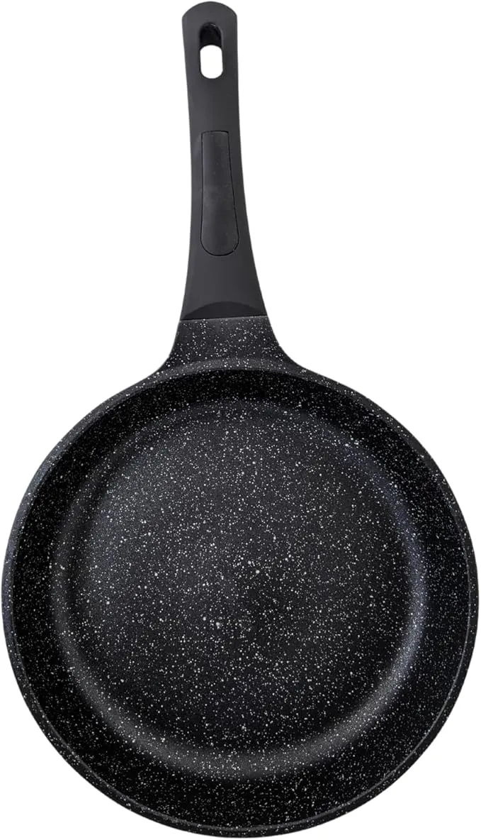 D&W Nonstick Skillet Pan – Durable, Easy-Clean Cookware, 11-Inch, Black