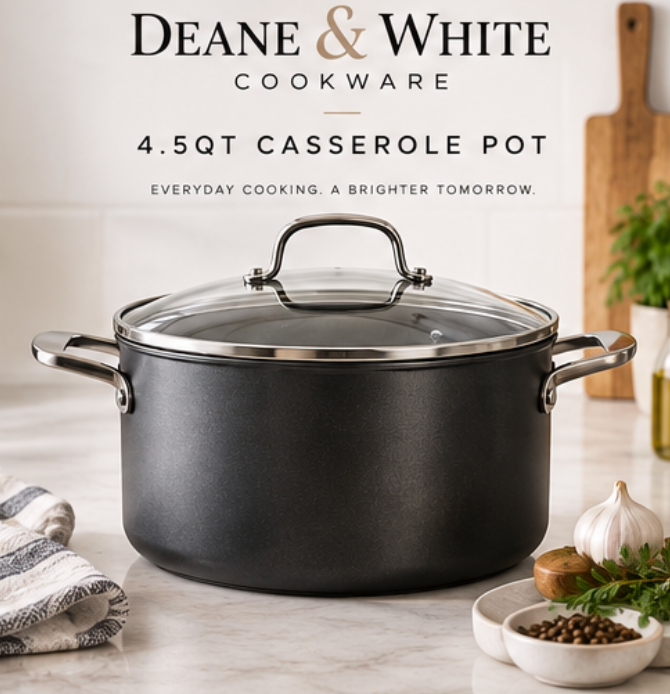 D&W 4.5QT Casserole Pot